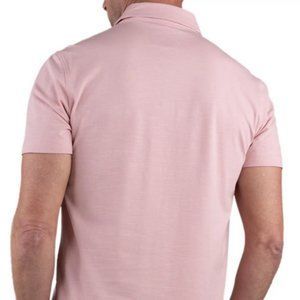 🆕TAYLOR VINTAGE MEN'S POLO SHIRT ZEPHYR HEATHER 9520P950-ZEP SZ: MEDIUM NWT $68